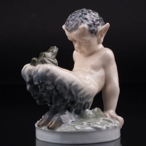 Фавн с лягушкой, Royal Copenhagen, Дания, 1960 г