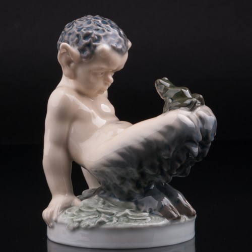 Фавн с лягушкой, Royal Copenhagen, Дания, 1960 г