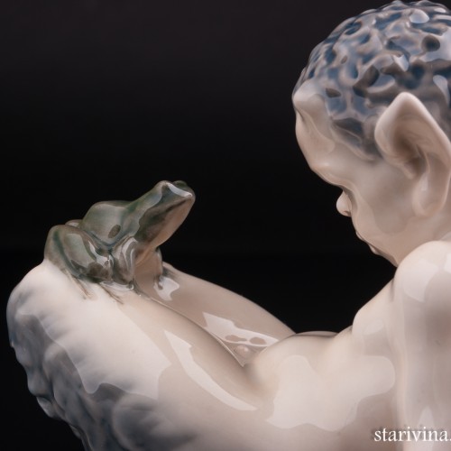 Фавн с лягушкой, Royal Copenhagen, Дания, 1960 г