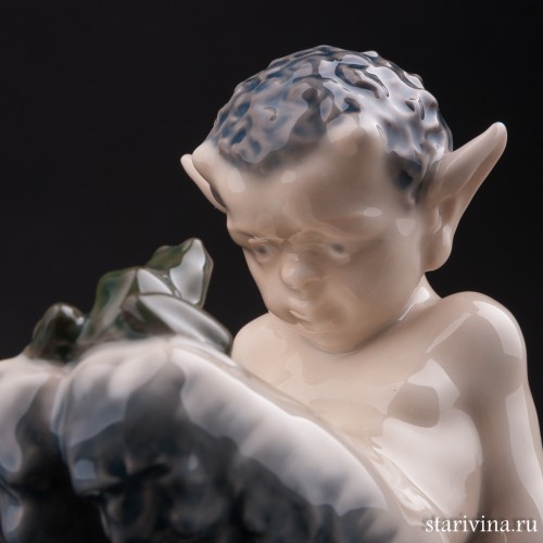 Фавн с лягушкой, Royal Copenhagen, Дания, 1960 г