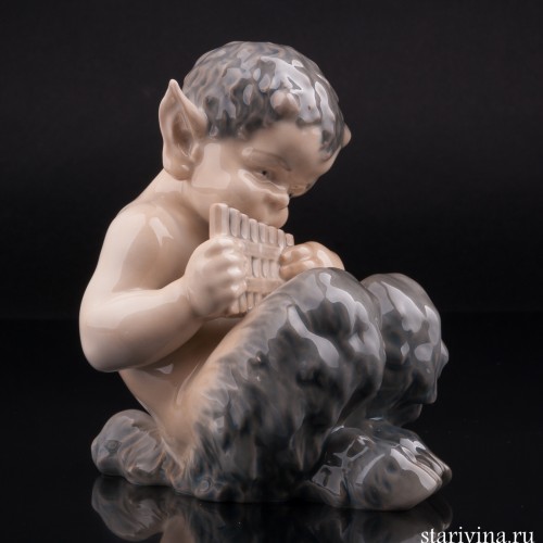 Фавн со свирелью, Royal Copenhagen, Дания, 1960 г