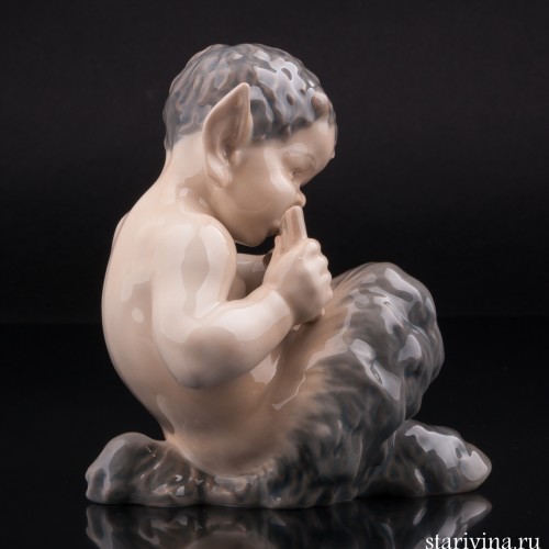 Фавн со свирелью, Royal Copenhagen, Дания, 1960 г