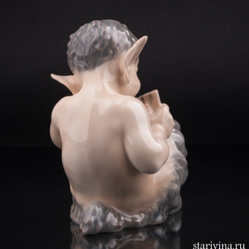 Фавн со свирелью, Royal Copenhagen, Дания, 1960 г