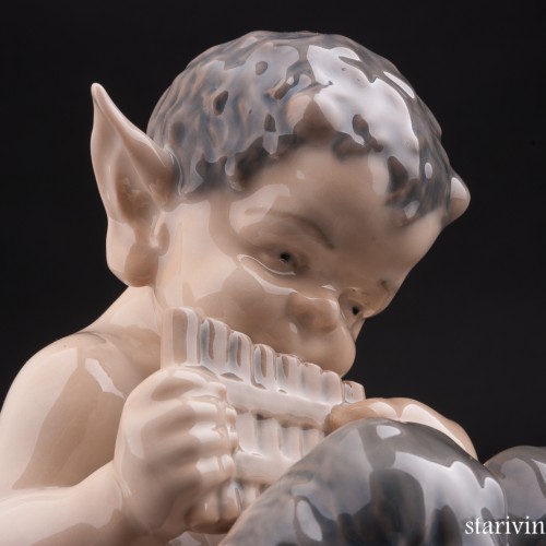 Фавн со свирелью, Royal Copenhagen, Дания, 1960 г