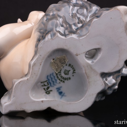 Фавн со свирелью, Royal Copenhagen, Дания, 1960 г