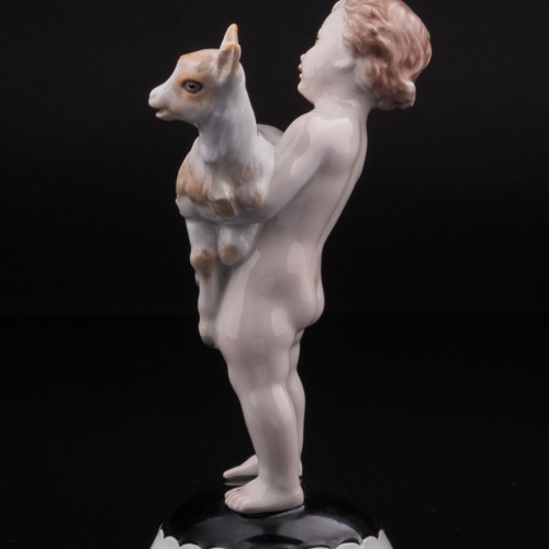 Путти с козленком, Rosenthal, Германия, 1935 г