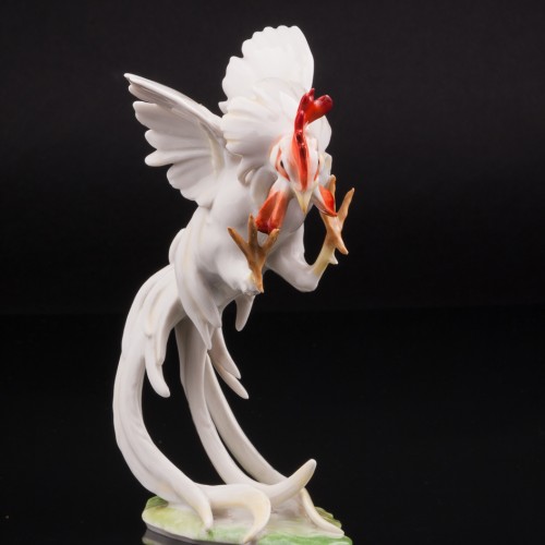 Петушиный бой, парные статуэтки, Hutschenreuther, Германия, 1970 гг