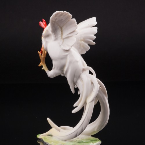 Петушиный бой, парные статуэтки, Hutschenreuther, Германия, 1970 гг