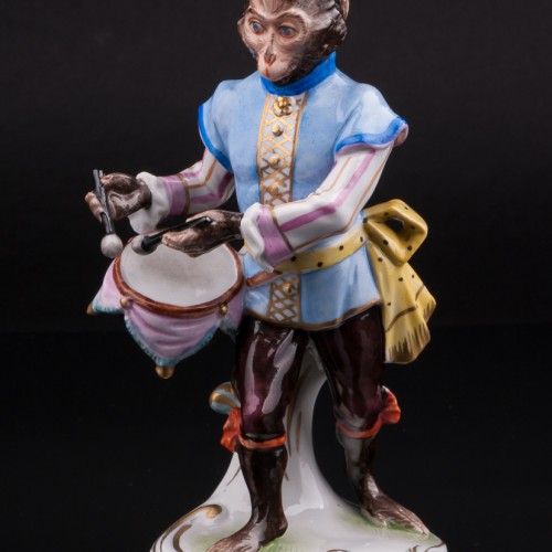 Обезьяний оркестр, 7 фигур, Volkstedt, Германия, сер. 20 в