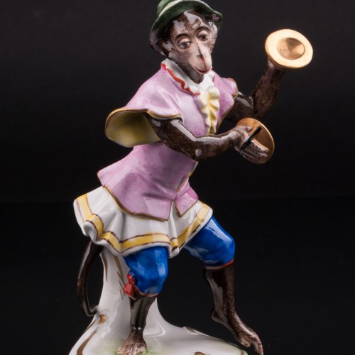 Обезьяний оркестр, 7 фигур, Volkstedt, Германия, сер. 20 в