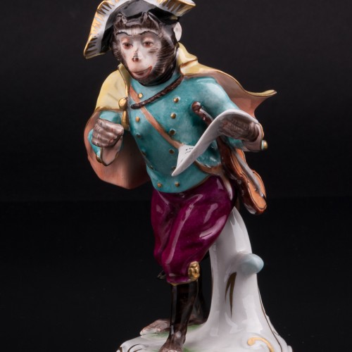 Обезьяний оркестр, 7 фигур, Volkstedt, Германия, сер. 20 в