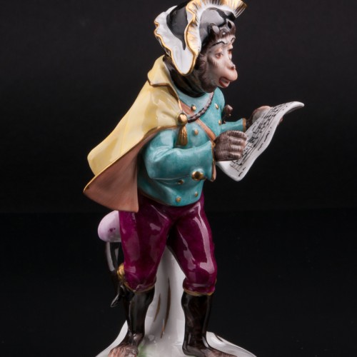 Обезьяний оркестр, 7 фигур, Volkstedt, Германия, сер. 20 в