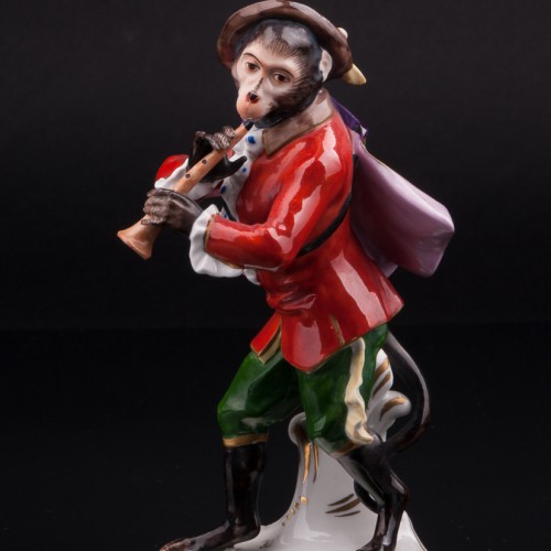 Обезьяний оркестр, 7 фигур, Volkstedt, Германия, сер. 20 в