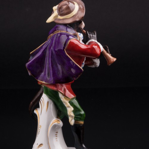 Обезьяний оркестр, 7 фигур, Volkstedt, Германия, сер. 20 в