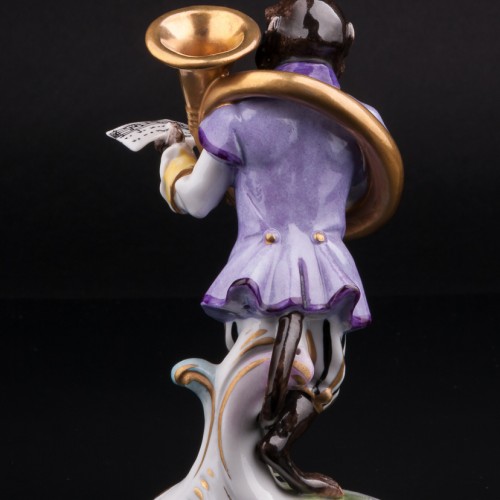 Обезьяний оркестр, 7 фигур, Volkstedt, Германия, сер. 20 в