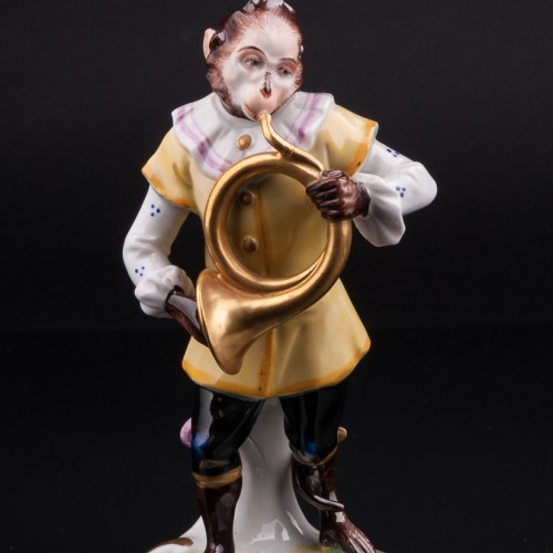 Обезьяний оркестр, 7 фигур, Volkstedt, Германия, сер. 20 в