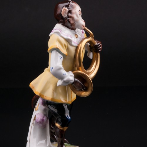 Обезьяний оркестр, 7 фигур, Volkstedt, Германия, сер. 20 в