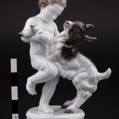 Путти, играющий с козленком, Rosenthal, Германия, 1960 гг