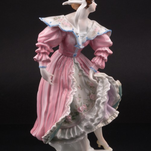 Девушка в розовом платье, Karl Ens, Германия, 1920-30 гг