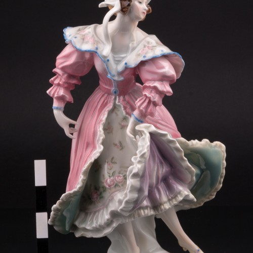 Девушка в розовом платье, Karl Ens, Германия, 1920-30 гг