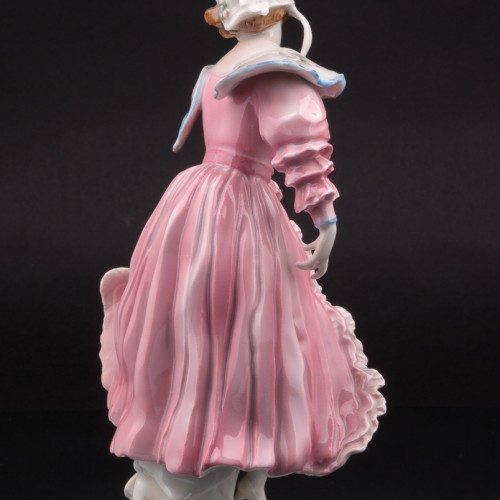 Девушка в розовом платье, Karl Ens, Германия, 1920-30 гг