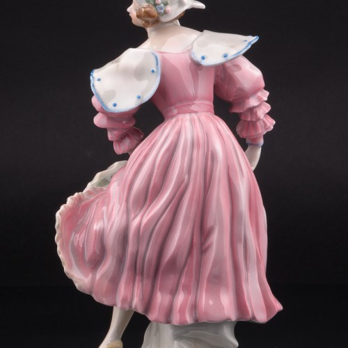 Девушка в розовом платье, Karl Ens, Германия, 1920-30 гг