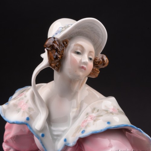 Девушка в розовом платье, Karl Ens, Германия, 1920-30 гг