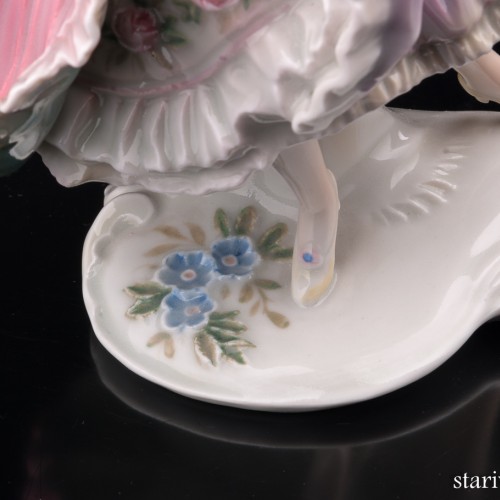 Девушка в розовом платье, Karl Ens, Германия, 1920-30 гг