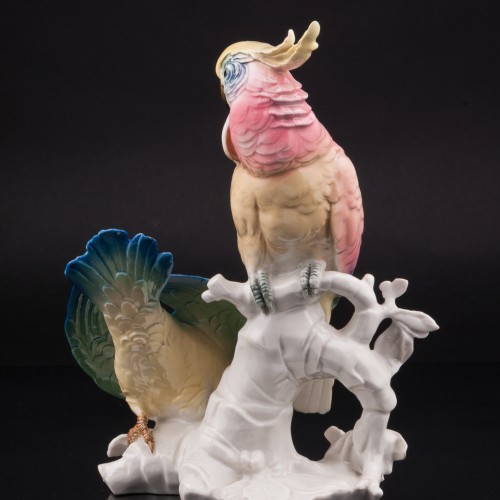 Два попугая какаду, Karl Ens, Германия, 1920-30 гг