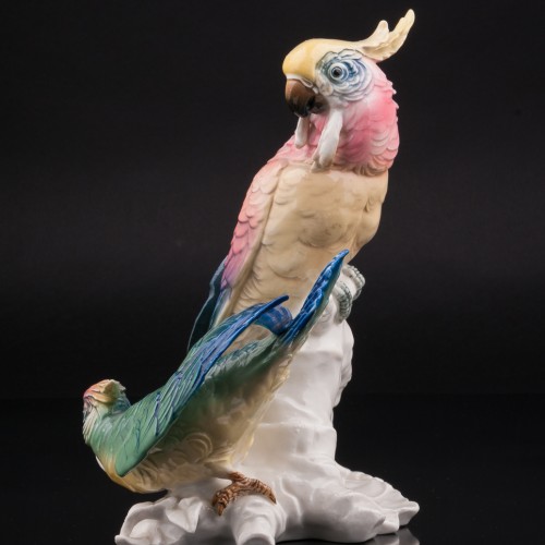 Два попугая какаду, Karl Ens, Германия, 1920-30 гг