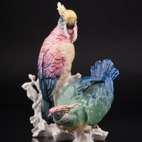 Два попугая какаду, Karl Ens, Германия, 1920-30 гг