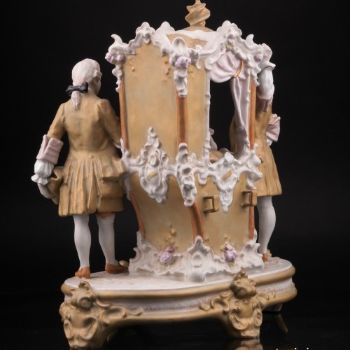 Портшез, Royal Dux, Чехия, 1900-18 гг