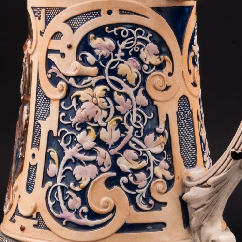 Кувшин Сцена в таверне, 3,5л, Marzi & Remy, Германия, 1890-94 гг