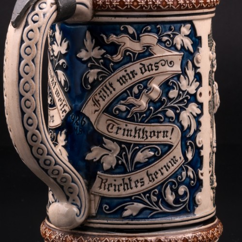 Кружка 1/2 л, Reinhold Merkelbach, Германия, 1886 г