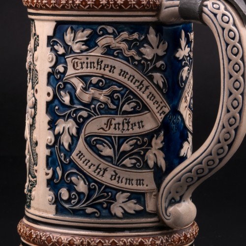 Кружка 1/2 л, Reinhold Merkelbach, Германия, 1886 г