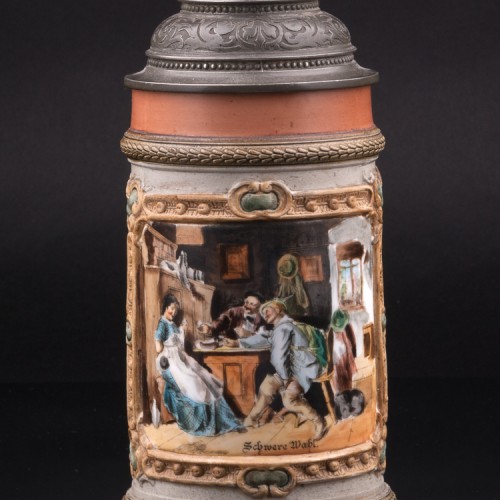 Кружка 1/2 л, Hauber & Reuther, Германия, 1900 гг