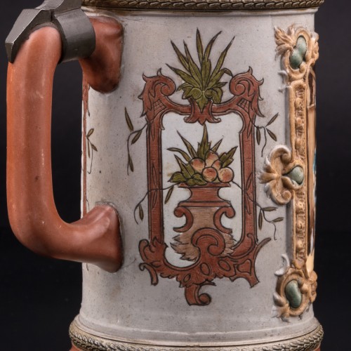 Кружка 1/2 л, Hauber & Reuther, Германия, 1900 гг