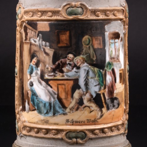 Кружка 1/2 л, Hauber & Reuther, Германия, 1900 гг