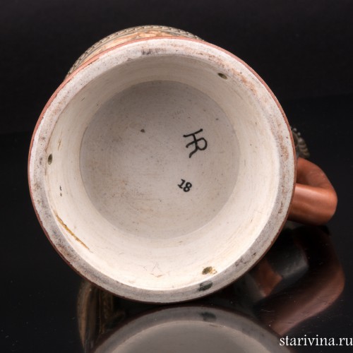 Кружка 1/2 л, Hauber & Reuther, Германия, 1900 гг