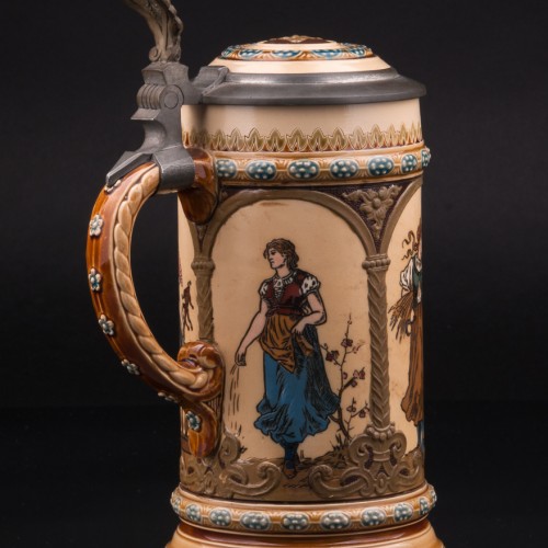 Времена года, 1/2 л, Villeroy & Boch, Германия, 1890 г