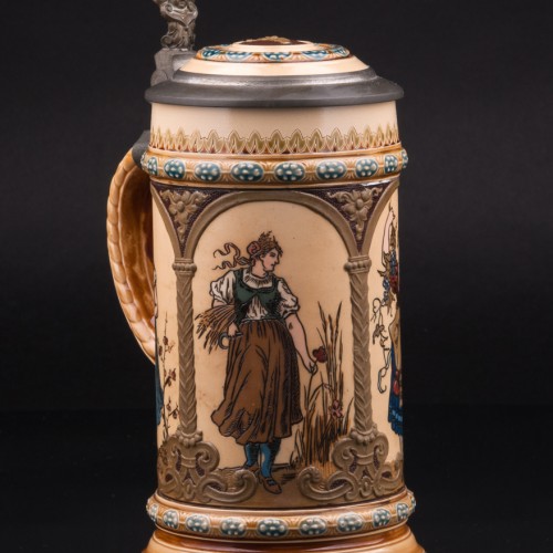 Времена года, 1/2 л, Villeroy & Boch, Германия, 1890 г