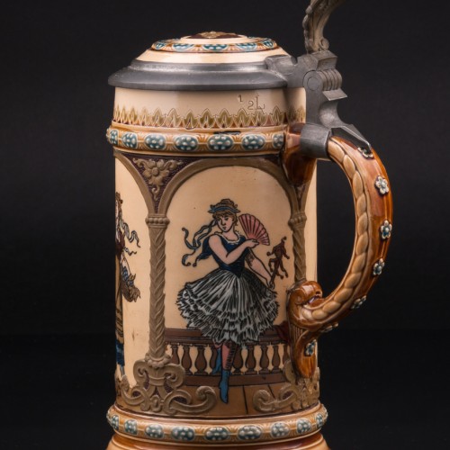 Времена года, 1/2 л, Villeroy & Boch, Германия, 1890 г