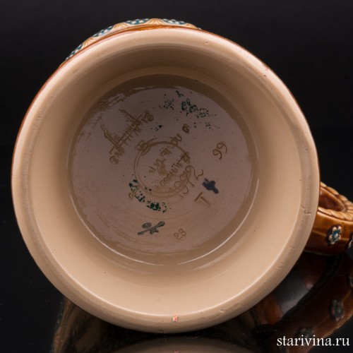 Времена года, 1/2 л, Villeroy & Boch, Германия, 1890 г