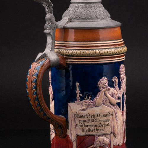 Кружка 1 л, Hauber & Reuther, Германия, 1898 г