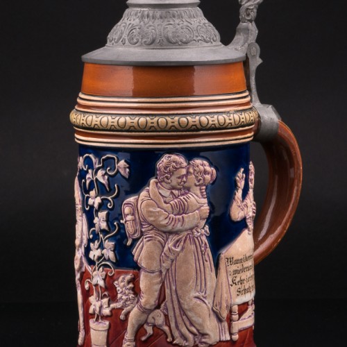 Кружка 1 л, Hauber & Reuther, Германия, 1898 г