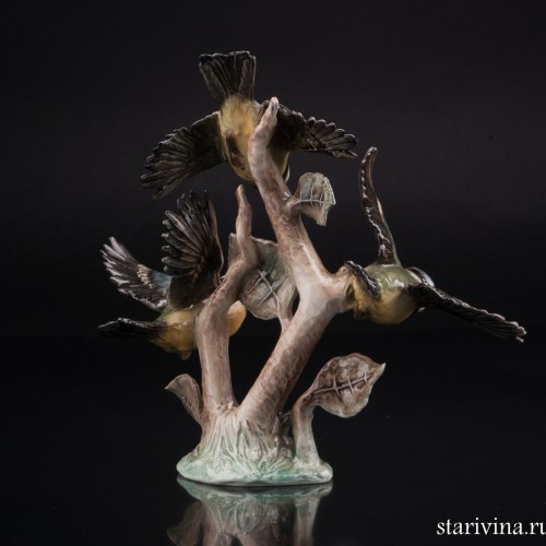 Три синицы, Goebel, Германия, 1966 г