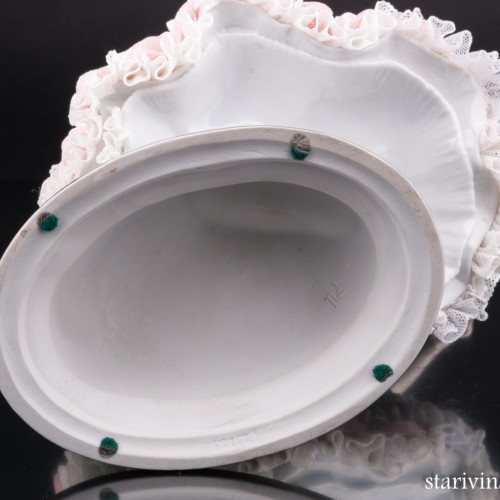 Фанни Эльслер, кружевная, Volkstedt, Германия, вт. пол. 20 в