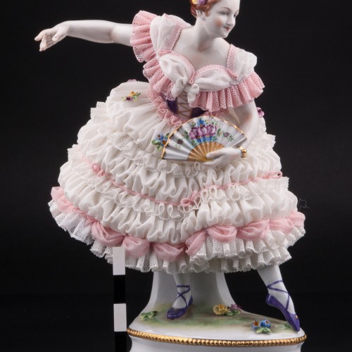 Фанни Эльслер, кружевная, Volkstedt, Германия, вт. пол. 20 в