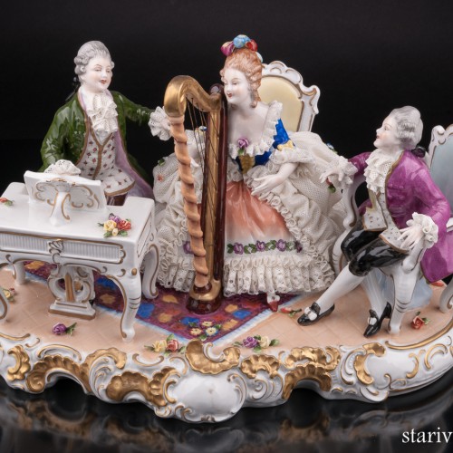 Трио с арфой и клавесином, Unterweissbach, Германия, 1958-76 гг