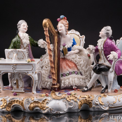 Трио с арфой и клавесином, Unterweissbach, Германия, 1958-76 гг